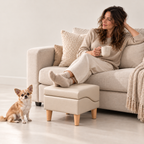The Henley 2-in-1 Dog Ramp & Ottoman