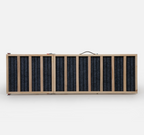 [Big] Henley & Bone 55″ dog ramp folded flat, top view showing the centre hinge